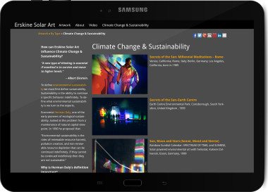 ClimateChange Galaxy Tab Landscape