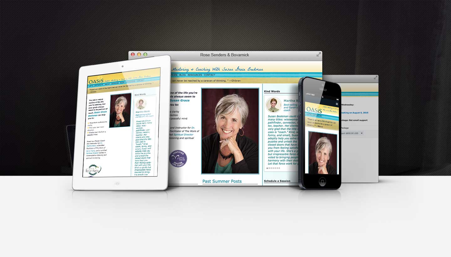 Oasis Life Design Responsive Showcase