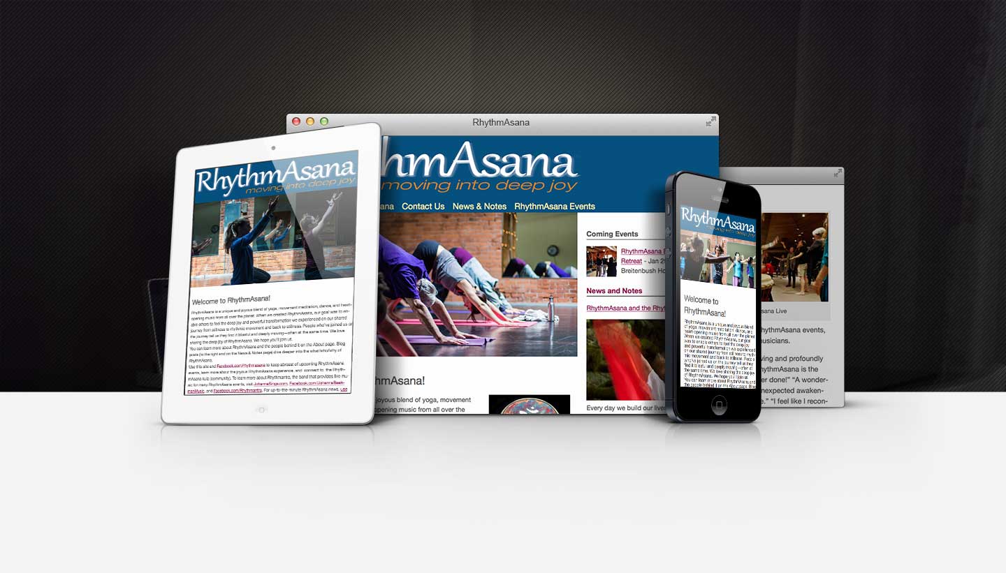 RhythmAsana Responsive Showcase