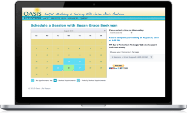 Laptop 0011 Oasis Life Design Schedule