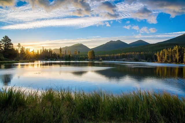 Calm lake